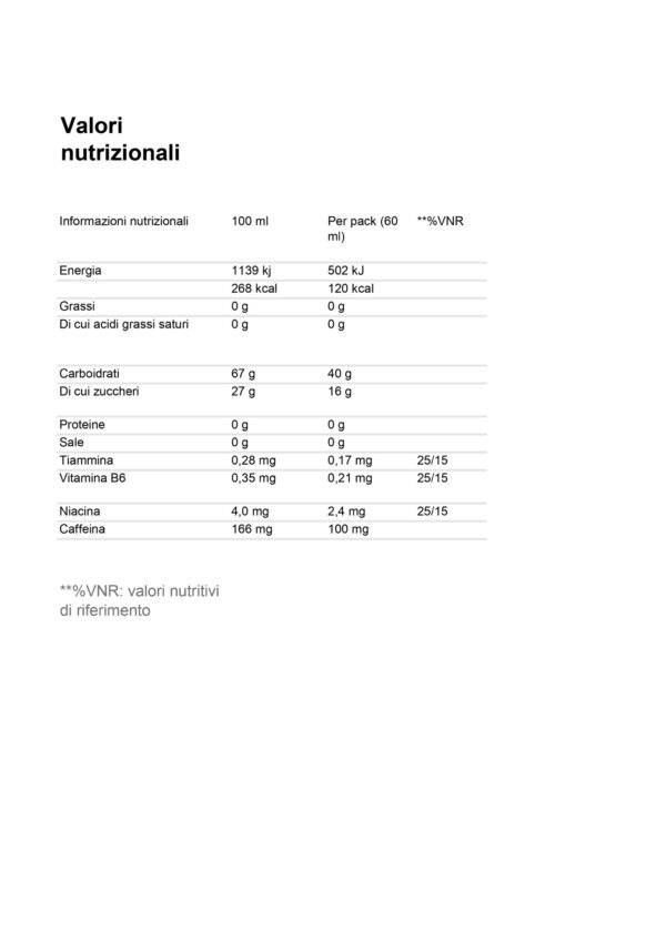 Produktbild ENERVIT C2:1 Carbo Gel Cola + Caffeine, 24 x 60 ml